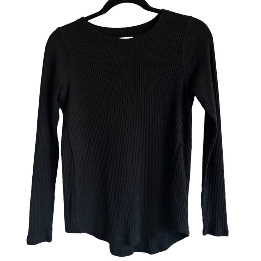 Abercrombie & Fitch Soft A&F Cozy Black Long Sleeve Thermal XS